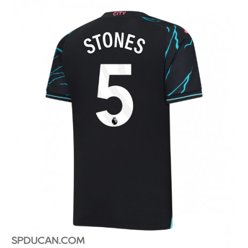 Muški Nogometni Dres Manchester City John Stones #5 Rezervni 2023-24 Kratak Rukav